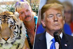 Donald Trump begnadigt Rapper, "Tiger King" Joe Exotic geht leer aus