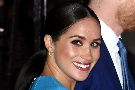 Herzogin Meghan in London zu Beginn des vergangenen Jahres Herzogin Meghan in London zu Beginn des vergangenen Jahres