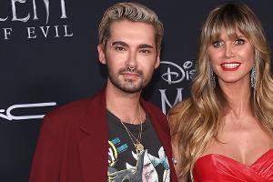 Bill Kaulitz und Heidi Klum bei einer Filmpremiere 2019.