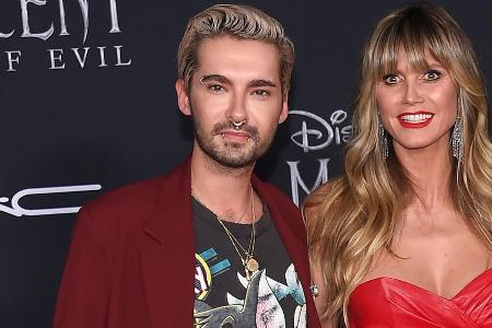 Bill Kaulitz und Heidi Klum bei einer Filmpremiere 2019. Bill Kaulitz und Heidi Klum bei einer Filmpremiere 2019.