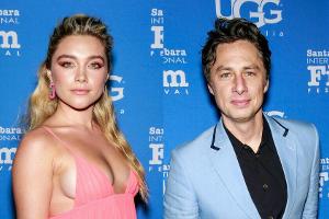 Zach Braff richtet romantische Worte an Freundin Florence Pugh