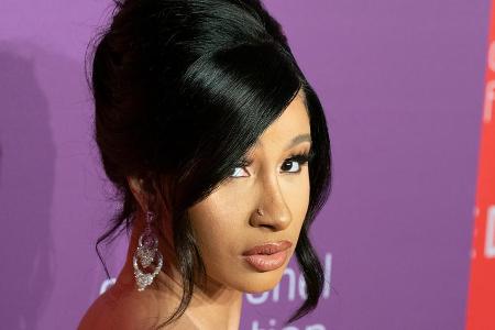Musikerin Cardi B hat ein Musikerin Cardi B hat ein