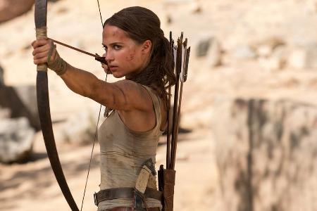 Alicia Vikander als Lara Croft in Alicia Vikander als Lara Croft in