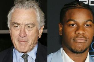 Aufeinandertreffen von Hollywood-Stars zweier Generationen: Robert De Niro (links) und John Boyega
