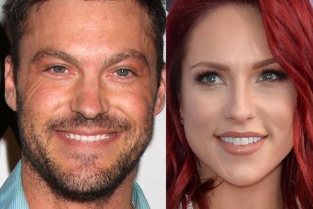 Brian Austin Green und Sharna Burgess zeigen sich turtelnd auf einem Instagram-Schnappschuss. Brian Austin Green und Sharna Burgess zeigen sich turtelnd auf einem Instagram-Schnappschuss.