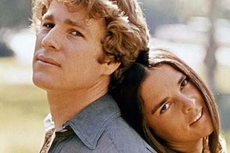 Ryan O'Neal und Ali MacGraw im Film Ryan O'Neal und Ali MacGraw im Film