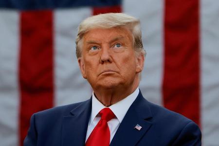 Kündigte nach der Entscheidung bereits seine Rückkehr auf die politische Bühne an: Donald Trump Kündigte nach der Entscheidung bereits seine Rückkehr auf die politische Bühne an: Donald Trump