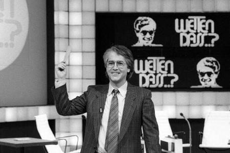 Frank Elstner erfand und moderierte von 1981 bis 1987 die Unterhaltungsshow Frank Elstner erfand und moderierte von 1981 bis 1987 die Unterhaltungsshow