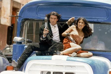 Salma Hayek und Antonio Banderas, hier in der Salma Hayek und Antonio Banderas, hier in der