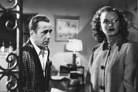 Humphrey Bogart und Martha Stewart in 