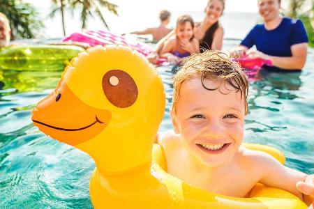 Vor allem Kinder profitieren von gemeinsamen Urlauben mit der Großfamilie. Vor allem Kinder profitieren von gemeinsamen Urlauben mit der Großfamilie.