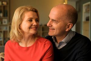 Anne (Annette Frier) und Erik (Christoph Maria Herbst) in "Merz gegen Merz"