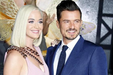 Katy Perry und Orlando Bloom auf dem roten Teppich im August 2019. Katy Perry und Orlando Bloom auf dem roten Teppich im August 2019.