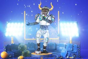 Der Stier tritt bei "The Masked Singer" an.