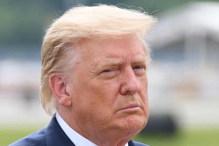 Donald Trump bei einem Auftritt im September 2020 Donald Trump bei einem Auftritt im September 2020