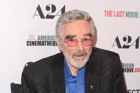 Burt Reynolds rund ein halbes Jahr vor seinem Tod. Burt Reynolds rund ein halbes Jahr vor seinem Tod.
