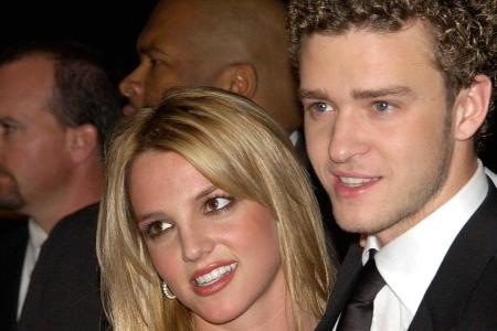Britney Spears und Justin Timberlake im Jahr 2002 Britney Spears und Justin Timberlake im Jahr 2002