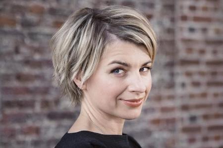 Sabine Heinrich freut sich über ihre eigene Quizshow im ZDF. Sabine Heinrich freut sich über ihre eigene Quizshow im ZDF.