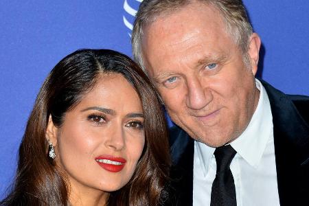 Salma Hayek und Francois-Henri Pinault sind seit 2009 verheiratet. Salma Hayek und Francois-Henri Pinault sind seit 2009 verheiratet.