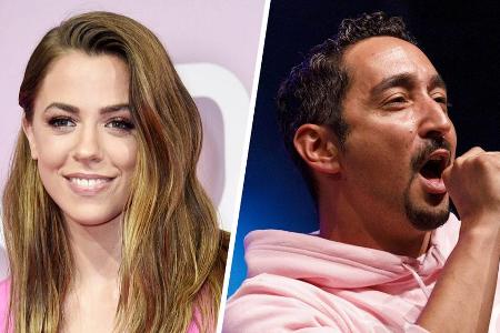 Vanessa Mai und Eko Fresh nehmen am Vanessa Mai und Eko Fresh nehmen am