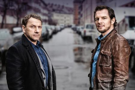 Richy Müller (li.) und Felix Klare sind das Richy Müller (li.) und Felix Klare sind das