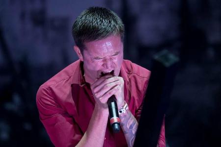 Heaven Shall Burn auf dem Highfield-Festival. Heaven Shall Burn auf dem Highfield-Festival.
