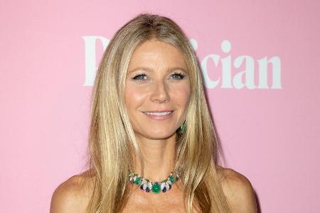 Schauspielerin Gwyneth Paltrow verlässt sich auf ein Schauspielerin Gwyneth Paltrow verlässt sich auf ein