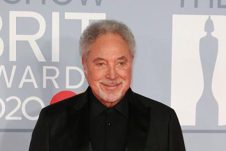 Sir Tom Jones im Februar bei den Brit Awards Sir Tom Jones im Februar bei den Brit Awards