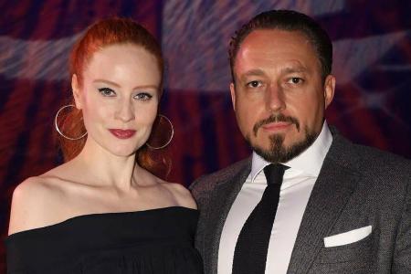Barbara Meier und Klemens Hallmann erwarten im Sommer erstmals Nachwuchs. Barbara Meier und Klemens Hallmann erwarten im Sommer erstmals Nachwuchs.