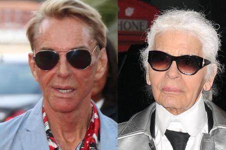 Wolfgang Joop (li.) teilte mit Karl Lagerfeld einen Charakterzug. Wolfgang Joop (li.) teilte mit Karl Lagerfeld einen Charakterzug.