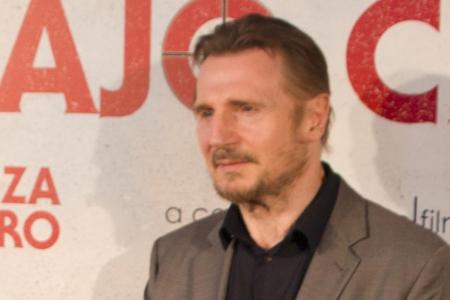 Liam Neeson bei einem Auftritt in Madrid Liam Neeson bei einem Auftritt in Madrid