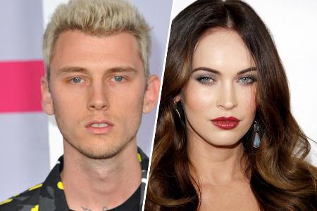 Machine Gun Kelly wurde mit Megan Fox in Los Angeles gesichtet. Machine Gun Kelly wurde mit Megan Fox in Los Angeles gesichtet.
