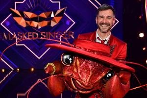 Der Hummer ist demaskiert: Moderator und Schauspieler Jochen Schropp