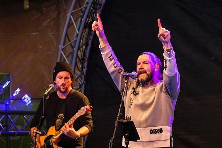 Rea Garvey rockte am Freitag (30. Oktober) die Bühne im Münchner Werksviertel-Mitte. Rea Garvey rockte am Freitag (30. Oktober) die Bühne im Münchner Werksviertel-Mitte.