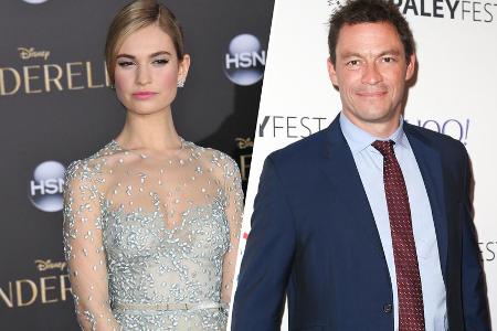 Haben Lily James und Dominic West wirklich eine Affäre? Haben Lily James und Dominic West wirklich eine Affäre?