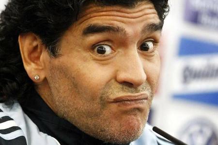 Diego Maradona polarisiert bis heute. Diego Maradona polarisiert bis heute.