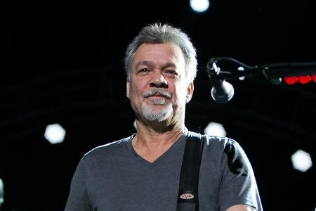 Eddie Van Halen bei einem Auftritt Eddie Van Halen bei einem Auftritt