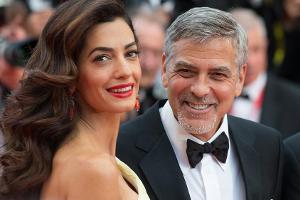 Amal und George Clooney retten Theater in ihrer Nachbarschaft