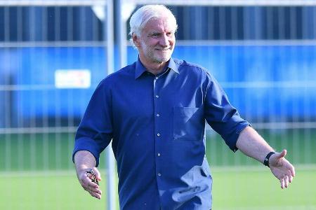 Rudi Völler wird in die Rudi Völler wird in die