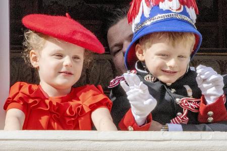 Jacques und Gabriella von Monaco repräsentieren schon fleißig Jacques und Gabriella von Monaco repräsentieren schon fleißig