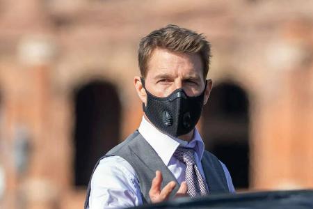 Tom Cruise in Rom bei Dreharbeiten zu Tom Cruise in Rom bei Dreharbeiten zu