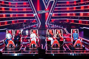 Samu Haber, Rea Garvey, Nico Santos, Stefanie Kloß, Yvonne Catterfeld und Mark Forster (v.l.n.r.) werden dieses Jahr um die ...