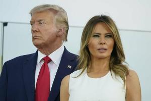 Melanie Trump: "Wir fühlen uns gut" nach positivem Corona-Test