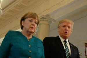 Angela Merkel und Donald Trump: Szenen einer tiefen Abneigung