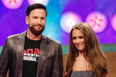 Michael Wendler und Laura Müller bei einem gemeinsamen TV-Auftritt in diesem Jahr. Michael Wendler und Laura Müller bei einem gemeinsamen TV-Auftritt in diesem Jahr.
