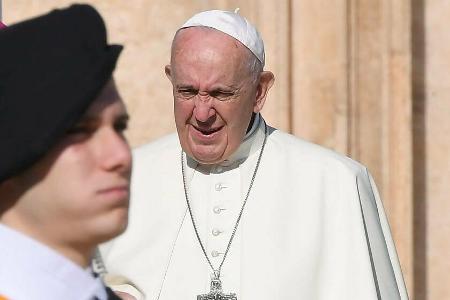 Papst Franziskus während einer Generalaudienz im vergangenen Jahr Papst Franziskus während einer Generalaudienz im vergangenen Jahr