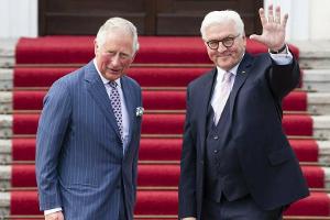 Frank-Walter Steinmeier und Prinz Charles im Jahr 2019