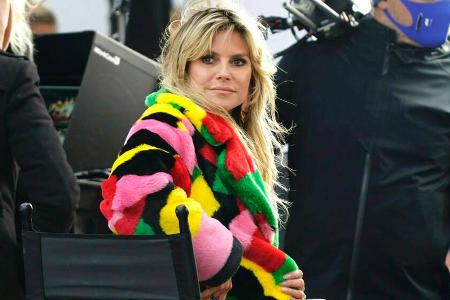 Heidi Klum dreht in Berlin für Heidi Klum dreht in Berlin für