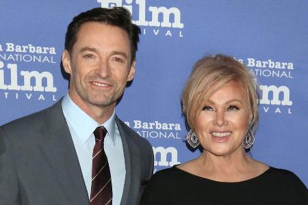 Hugh Jackman und Deborra-Lee Furness gemeinsam auf einem Event in Santa Barbara Hugh Jackman und Deborra-Lee Furness gemeinsam auf einem Event in Santa Barbara
