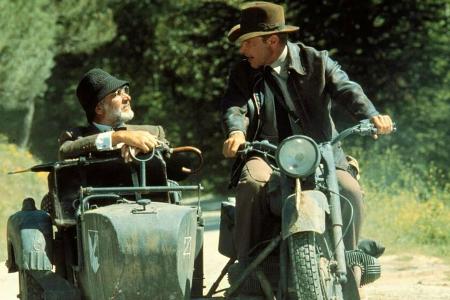 Harrison Ford und Sean Connery in Harrison Ford und Sean Connery in